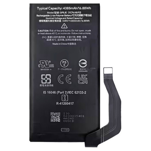 Batteriakkumulator til Google Pixel 7A GP5JE 4385mAh 3.85V + Monteringstape