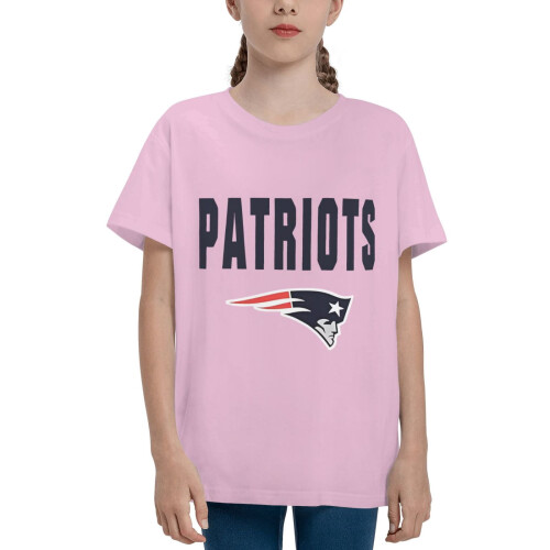 Μπλούζα Patriots Youth με στρογγυλή λαιμόκοψη και κοντό μανίκι