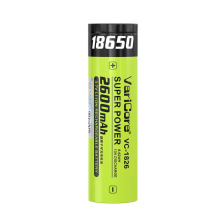 Akkumulator batteri celle VariCore VC-1826 18650 Li-ion 3.7V 2600mAh