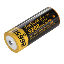 VariCore VC-2652 Plus 26650 Li-ion akkumulátor 3,7 V 5200 mAh