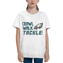 Eagles kindershirt met korte mouwen en sportlogo (1 stuk)
