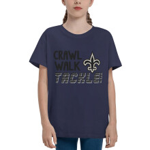 Saints Kids Short Sleeve Shirt Football Logo 1 Pack