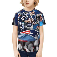 Patriots Youth Short Sleeve Shirt for Sports Fans
