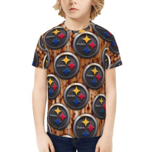 Steelers Youth Short Sleeve Shirt for Sports Fans