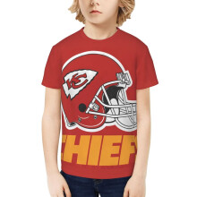 KC Chiefs kortærmet ungdomstrøje til sportsfans