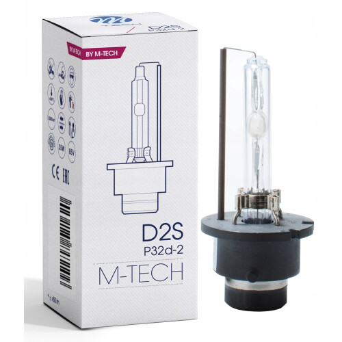 Xenon D2S 5000K xenonpære brænder M-tech