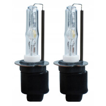 2x H3 4300K Xenon-pære med metalflange