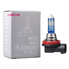 Pære H11 PLATINUM 12V 55W PLUS 130% M-TECH