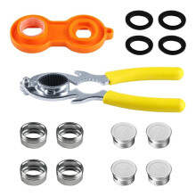 6 Pcs Faucet Aerator Removal Wrench Tool, 2 X Sink Faucet Bubbler Aerator Wrenches Kit + 4 X M24 Aerator for Sink Faucet