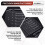 3.5 Inch Desktop Hard Disk Rack Transparent Acrylic Mechanical Hard Disk Cage External Hard Disk Storage Box 6 Layer 4