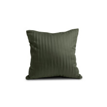 Damask pudebetræk, 1 cm striber (40x40-1)