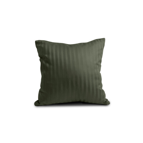 Damask pudebetræk, 1 cm striber (40x40-1)