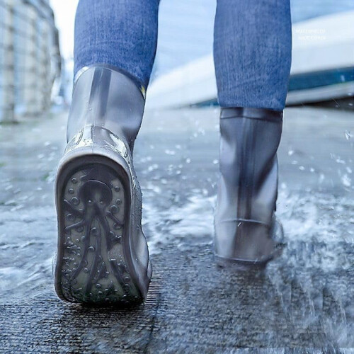 Waterproof Shoe Covers Reusable Non-Slip 1 Pair 2