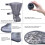 Waterproof Shoe Covers Reusable Non-Slip 1 Pair 4
