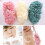Bath Body Brush Set Soft Nylon Mesh Long Handle 4 Pack 5