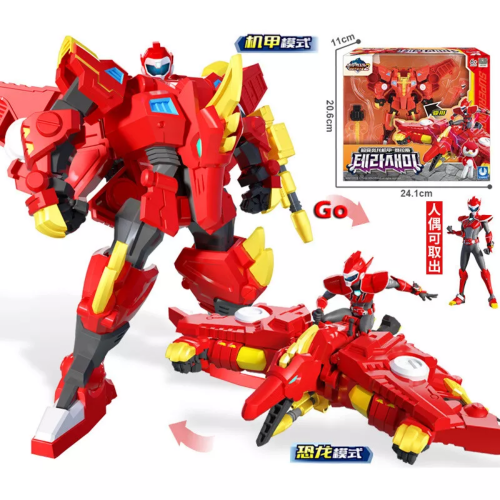 Miniforce Super Dino Power T-Rex robotlegetøj 1