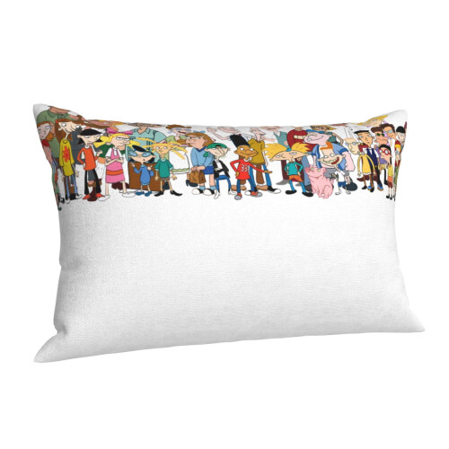 Federe per cuscini Hey Arnold super morbide e soffici con cerniera 20x30 1