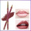 Σετ κραγιόν και eyeliner σε μωβ απόχρωση με φυσικό εφέ γεμίσματος 3