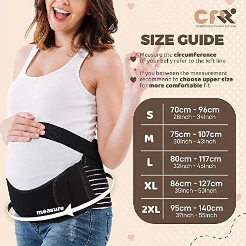 Maternity Support Belt Back Pelvic Hip Waist 1 Pack 2