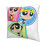 Capas de almofada de pelúcia das Meninas Superpoderosas, macias, dupla face, pacote com 2 unidades 7