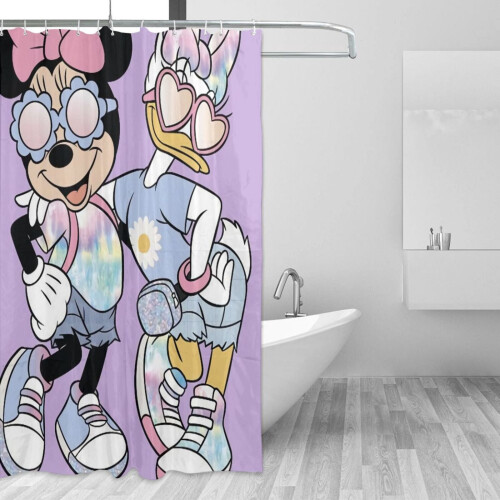Mickey Mouse shower curtain waterproof polyester one size 1