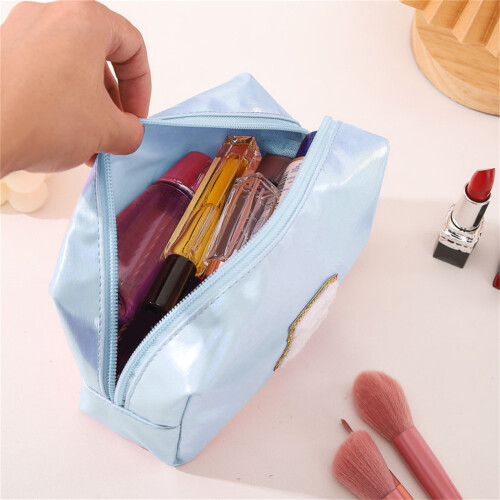 Clear Hair Organizer Storage Bag for Purses Soft Mini Train 2