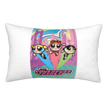 Powerpuff Girls Kissenbezug, superweich, flauschig, mit Reißverschluss, 20 x 30 cm