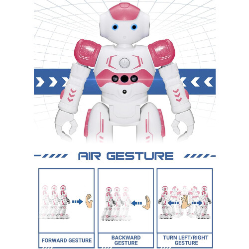 Robô de brinquedo programável para crianças de 3 a 8 anos. 2