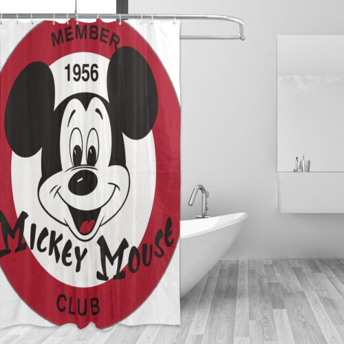 Mickey Mouse shower curtain waterproof polyester one size 1