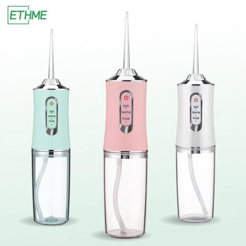 Escova de dentes com fio dental ETHME4 em 1 com 3 modos e 4 1