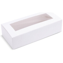 Papírdoboz macaronokhoz 20x9x4,5 cm 100 db.