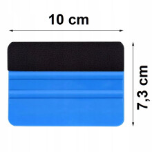 Pyyhin ikkunafolin asentamiseen tunnulla 10 x 7 cm