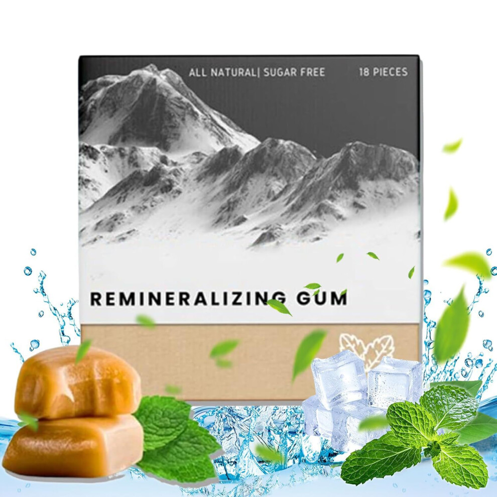 Larineco remineralizing chewing gum with mastic and mint,