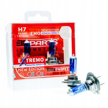 Pærer H7 Extremo Xenon Effekt 55W Homologering