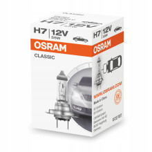 Pære H7 OSRAM CLASSIC 55W 64210CLC 12V PX26d
