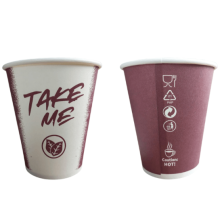 "Take me" papírpohár diszperzió 250 ml, átmérő 80 mm 50 db.