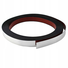 Joustavat kromipintaiset PVC-koristelistat 9-10 mm 10 metriä