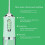 Escova de dentes com fio dental ETHME4 em 1 com 3 modos e 4 6