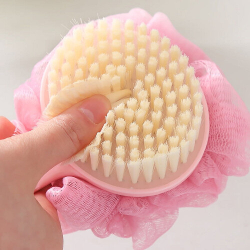 Shower Back Brush Long Handle Double-Sided Body Exfoliator 1
