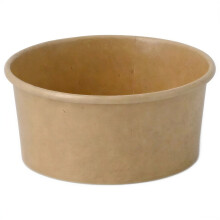 Kraftpapír fagylaltpohár 180 ml, átmérő 92 mm, 50 db.