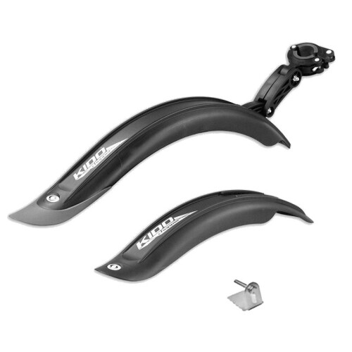 Conjunto de asas - Simpla - Kido Pro - 20 polegadas - Preto/Cinza - Guarda-lamas fixo