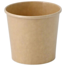 Kraftpapír fagylaltpohár 300 ml, átmérő 92 mm, 50 db.