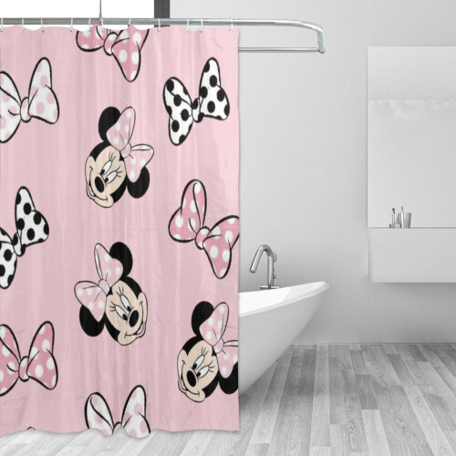 Mickey Mouse shower curtain waterproof polyester one size 1