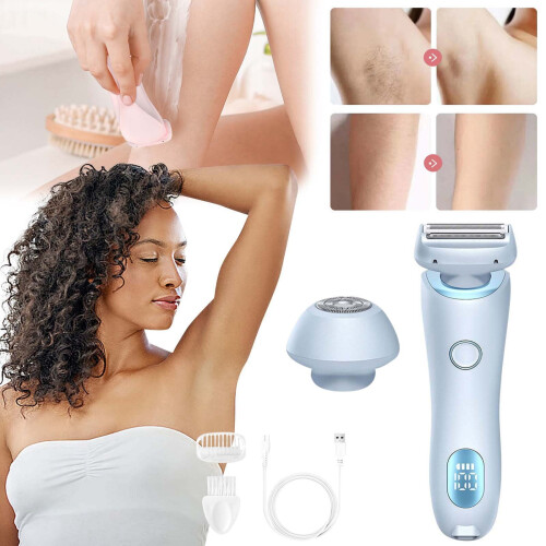 Epilatore elettrico per la zona bikini da donna (2 pezzi) 1