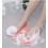 Antislip siliconen badmat met massageborstels 1