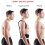 Correcteur de posture unisexe noir taille S 6