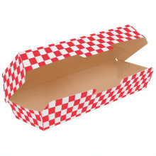 Ebéddoboz term. Hot Dog Fitipaldi 23x9x6cm 50 db