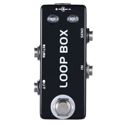Mosky  Guitar Effect Pedal Loop Box Switcher Channel Selection True Bypass 1