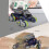 Spuitrobot met roterende gebarensensor, verlichting en 8