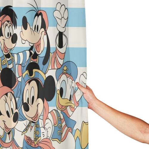 Mickey Mouse shower curtain waterproof polyester one size 2